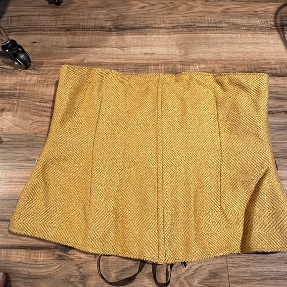 DITD underbust Corset yellow. - Picture 6 of 6